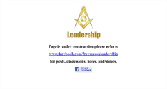 Desktop Screenshot of freemasonleadership.com