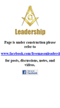 Mobile Screenshot of freemasonleadership.com